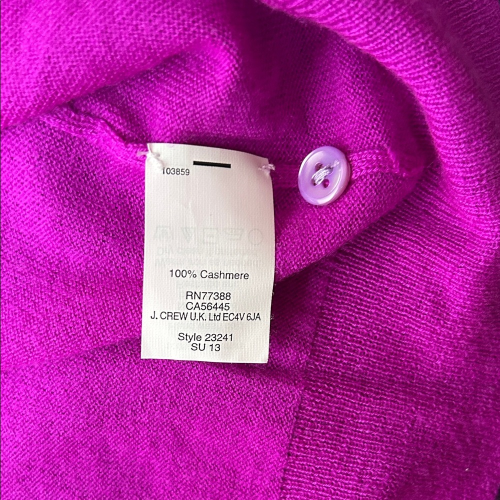 J. crew cashmere cardigan - Picture 3 of 4